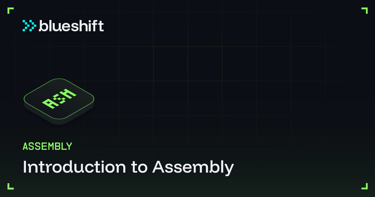 Introduction to Assembly
